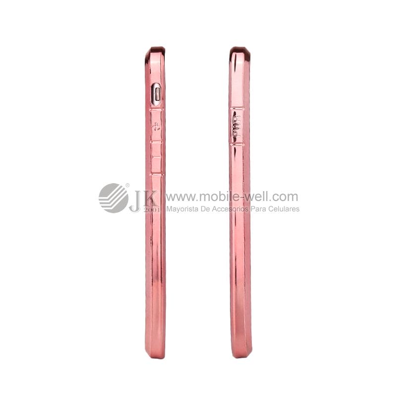 Hot sale 2MM clear soft TPU electroplating phone case for Iphone 36 5 96