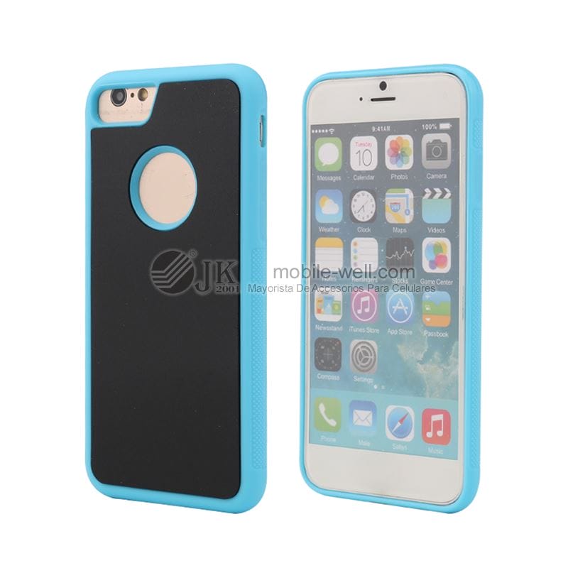 Factory price heavy duty anti-gravity TPU case for 6G/6S 63 6G azul 3 2