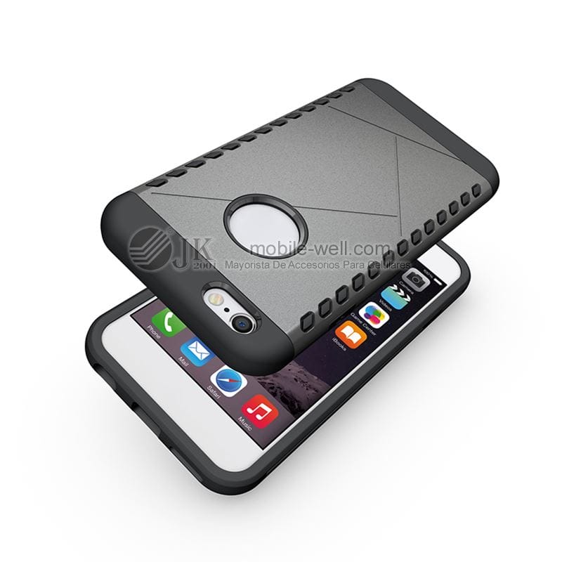 Fit for Galaxy S6 shield case antishock protector cover case 40 6G gris 4 3