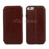 New product commercial style flip cover leather case for 6G 34 6G marrón 1