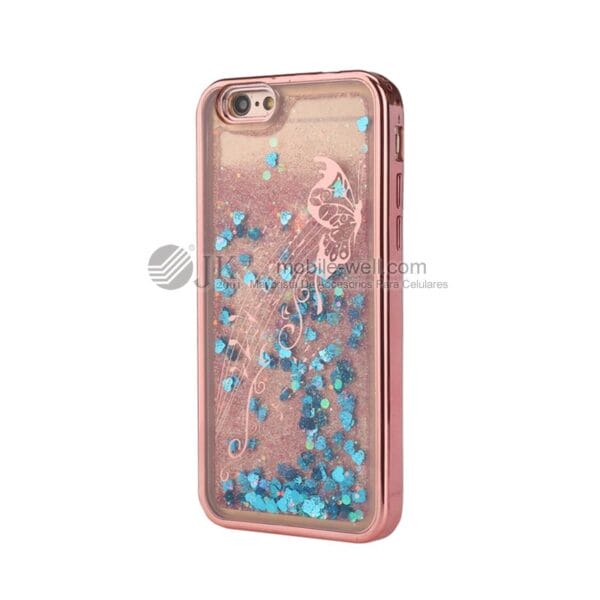 Luxury ultra thin electroplating TPU liquid case for Samsung