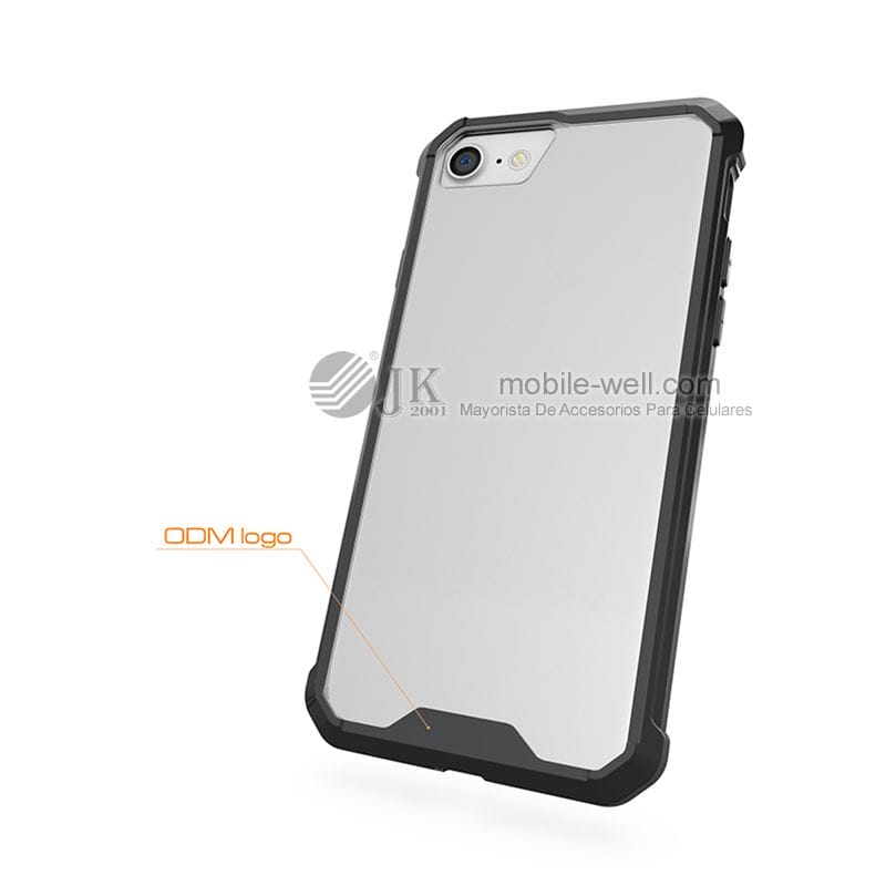 2 in 1 shockproof PC case cover hard hybrid case for iPhone 6 6s 6splus 32 IP7 negro 6 3