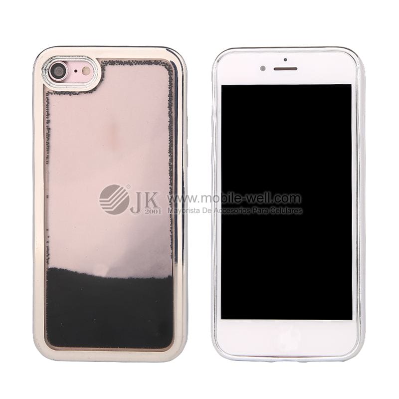 Wholesale plating quicksand TPU protector case(ball) for iphone 25 2 2