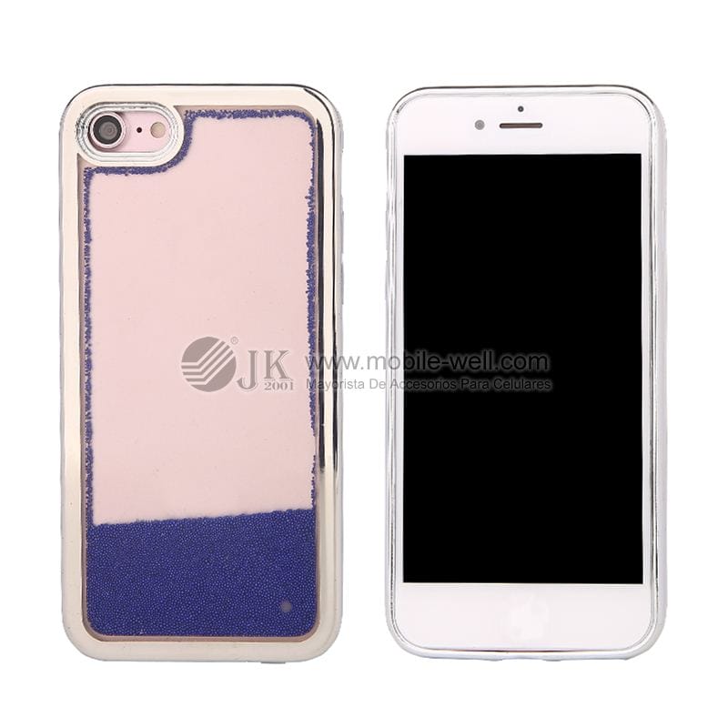 Wholesale plating quicksand TPU protector case(ball) for iphone 26 3 2