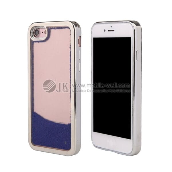 Wholesale plating quicksand TPU protector case(ball) for iphone