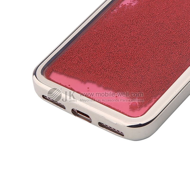 Wholesale plating quicksand TPU protector case(ball) for iphone 31 8 2