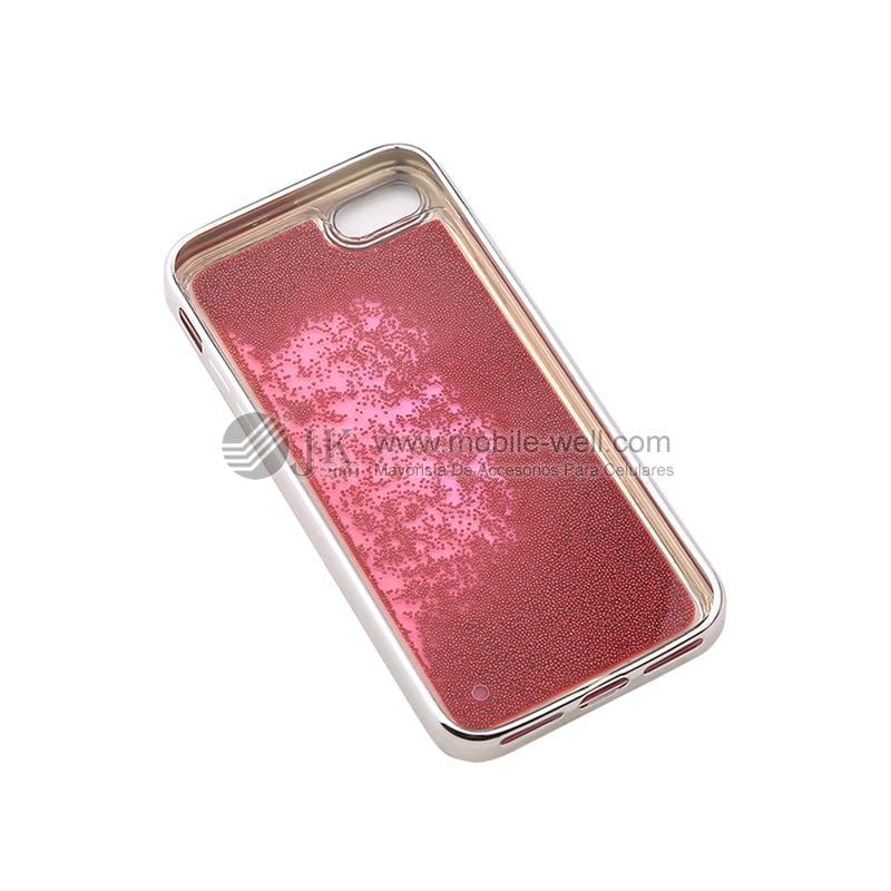 Wholesale plating quicksand TPU protector case(ball) for iphone 32 9 2