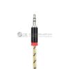 Colorful 3.5mm male aux stereo audio cable for USB cable 13 2 11