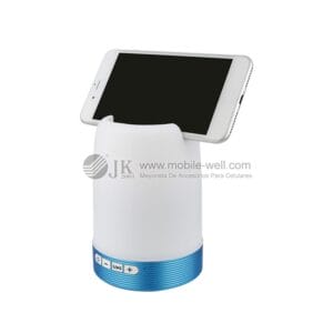 Portable bluetooth led speaker with mobile phone stand and pen holder