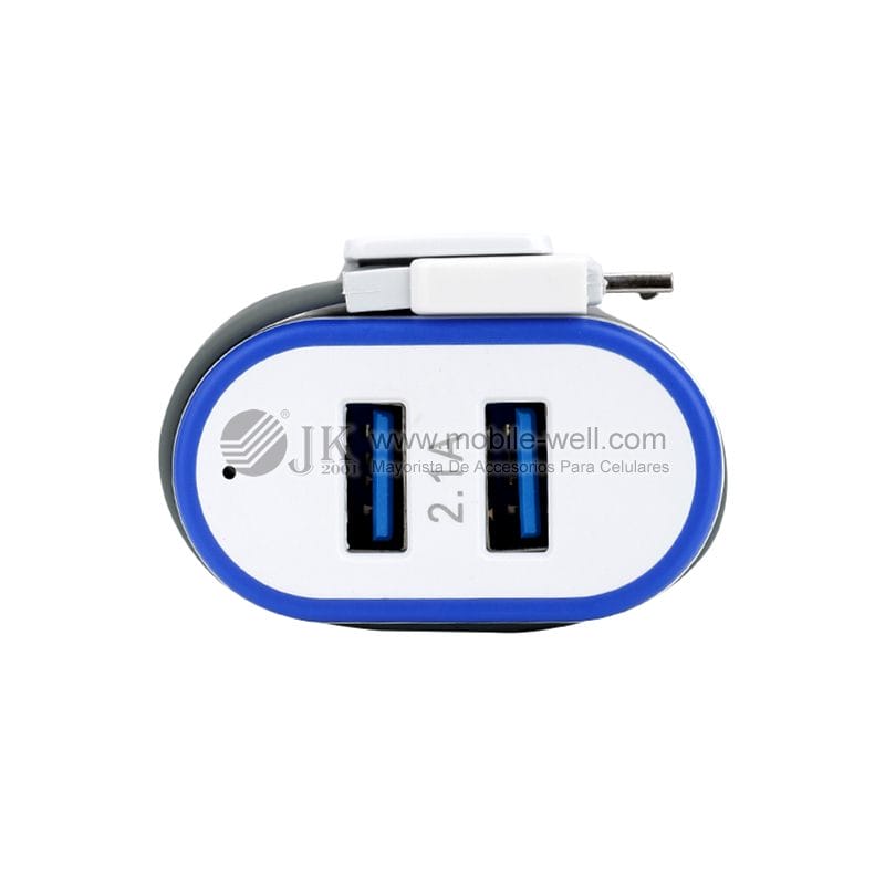 Wholesale dula chargers with cable for V8/Iphone 21 5 11