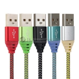 New weaving reflective data cable for V8 I5 Type-C