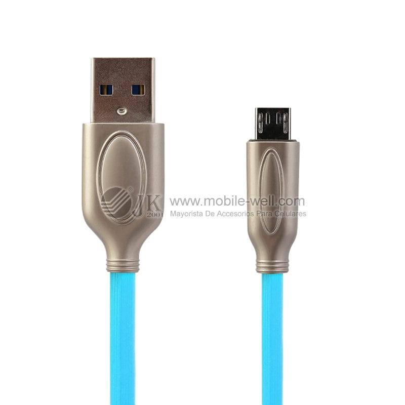Wholesale florescent light USB cable for Type C/ Android/ Iphone 20 7