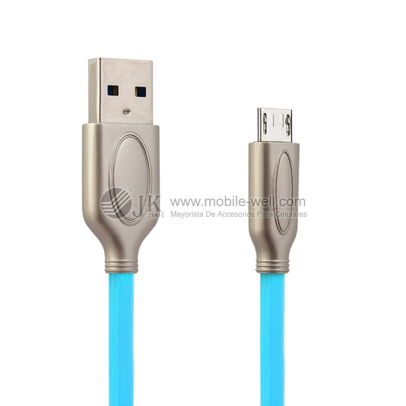 Wholesale florescent light USB cable for Type C/ Android/ Iphone 21 8