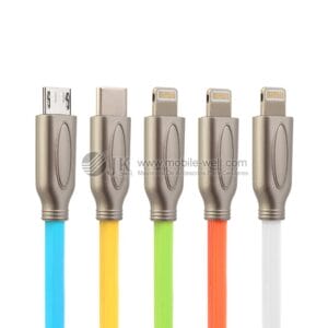 Wholesale florescent light USB cable for Type C/ Android/ Iphone