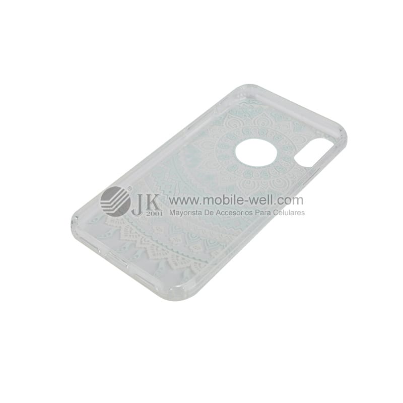 For SONY XR/LG G6 acrylic 2 in 1 case with folk style 19 03 15