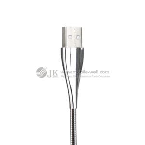 Wholesale V8/I5/Type-C	zinc alloy elastic USB cable