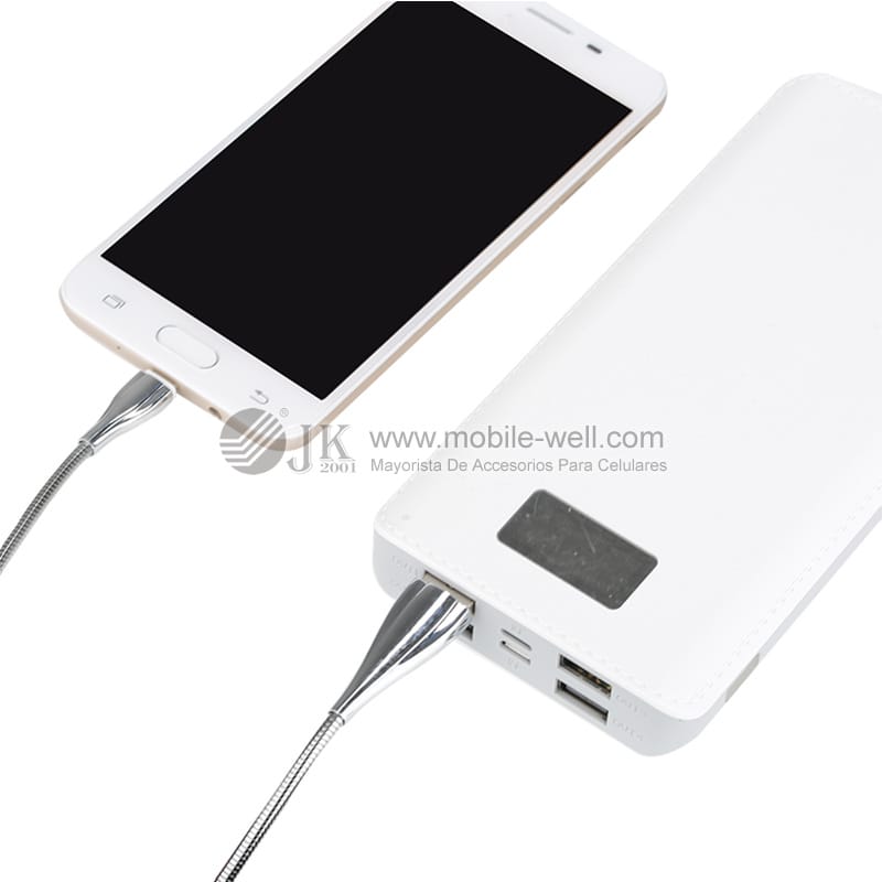 Wholesale V8/I5/Type-C	zinc alloy elastic USB cable 19 07 5