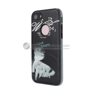 New design knight 2 in1 protector case (relief) for Iphone 8G/X