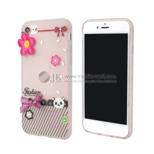 New design TPU protector case with decorations for Iphone8 OPPO R11