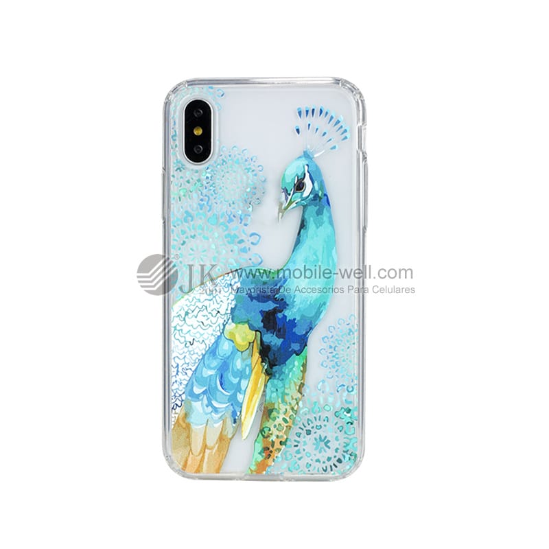 Wholesale acrylic cover with altarpiece for Iphone8/X/LG V20 17 18 16