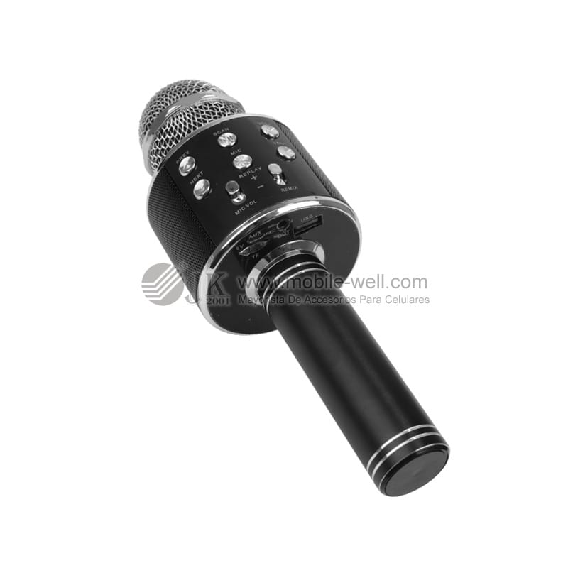 Wholesale multifunction WS-858 microphone speaker for handheld KTV 17 01 3