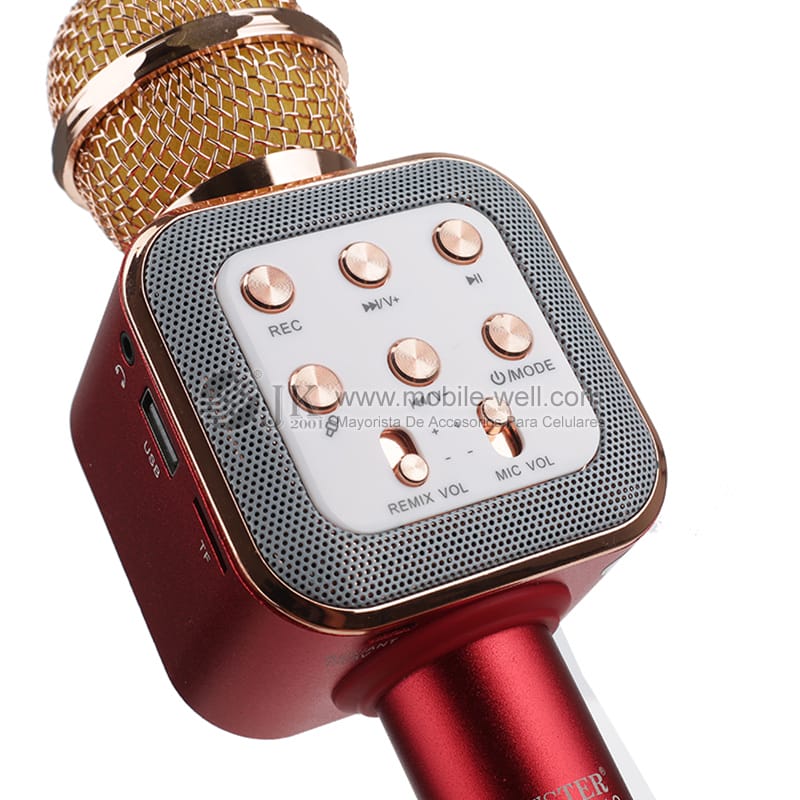 Hot sale 4 colors wireless bluetooth speaker with Karaoke /USB/FM 23 05 9