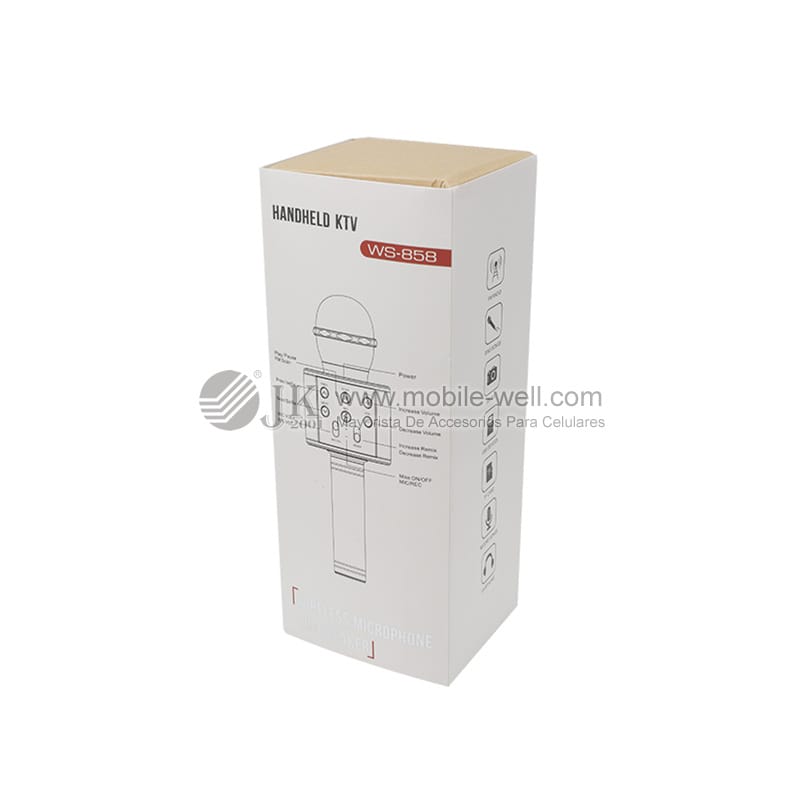 Hot sale 4 colors wireless bluetooth speaker with Karaoke /USB/FM 25 08 6