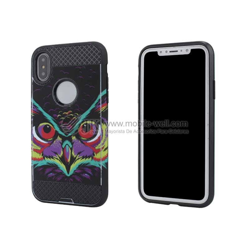 2 in 1 armor series watermark pattern case for IPhone 4/5/6 19 10 16