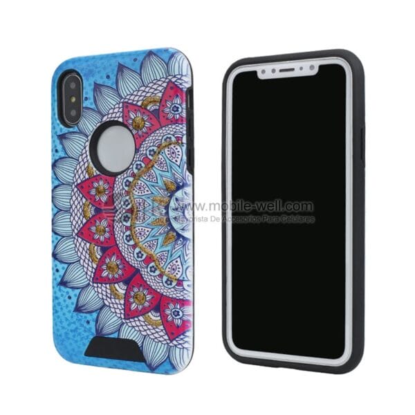 Protector with high relief flower design in brightness for Iphone7G/OPPO R11