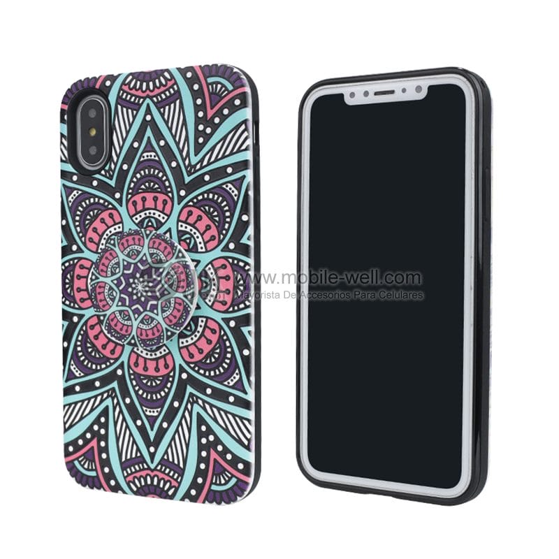 Fashionable 2 in 1 rabbit patterns case with holder for MT G5/IPHONE8 14 16 2