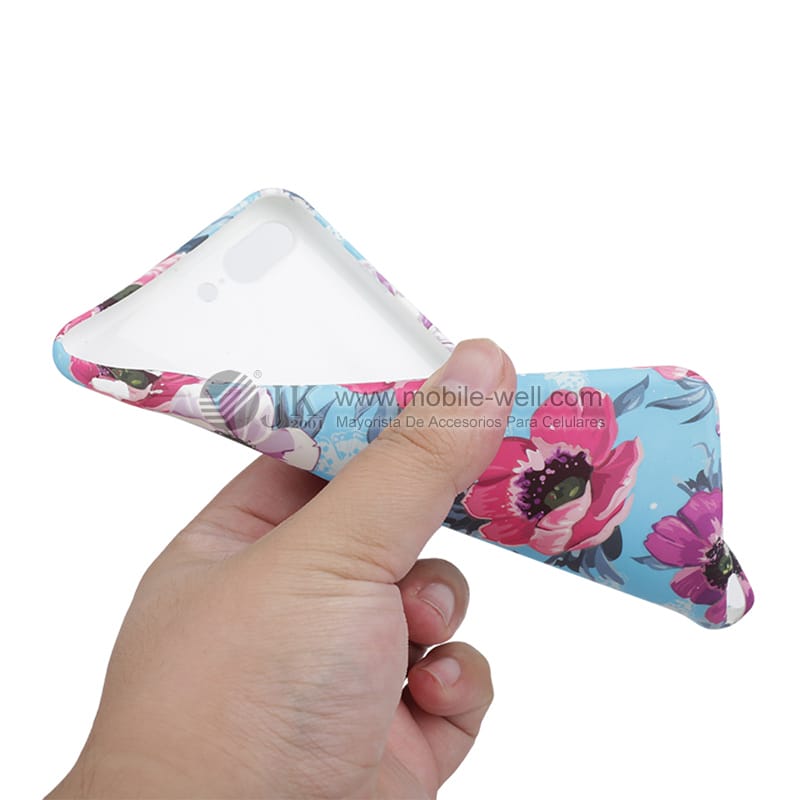 Wholesale water pasted luminous TPU phone case for Huawei/LG 19 17 15