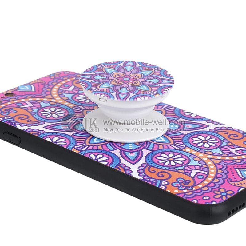 For VIVO X9S/LG G6 TPU frame + PC surface phone case with holder 21 17 5