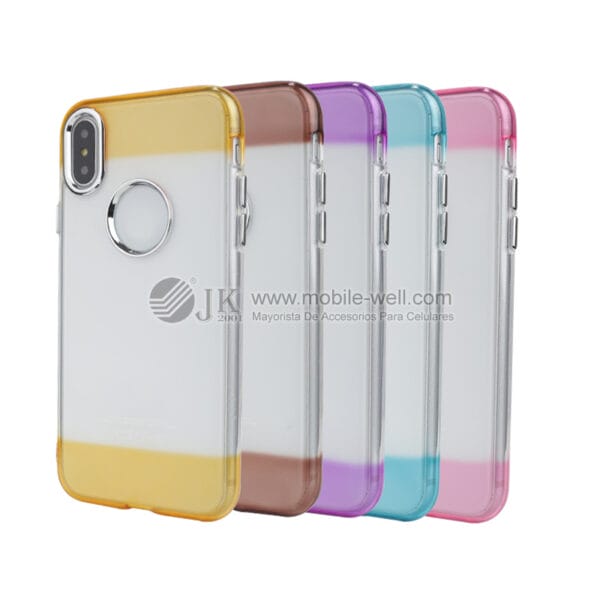 Ultrathin candy colors oil injection TPU cases for IphoneX/Samsung A7 2017