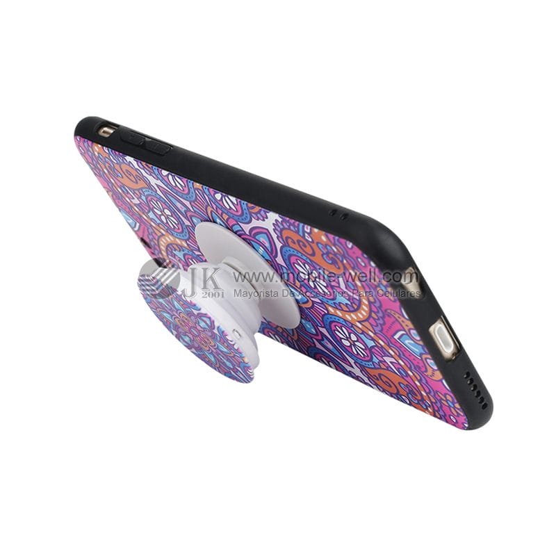 For VIVO X9S/LG G6 TPU frame + PC surface phone case with holder 22 19 5