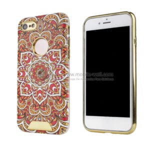 For Iphone/Samsung/LG 2 in 1 TPU electroplating relief back cover case