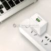 White QC3.0 quick charger adapter with single port 11 02 2