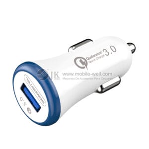 Hot sale quick car charger with QC 3.0 and Led light