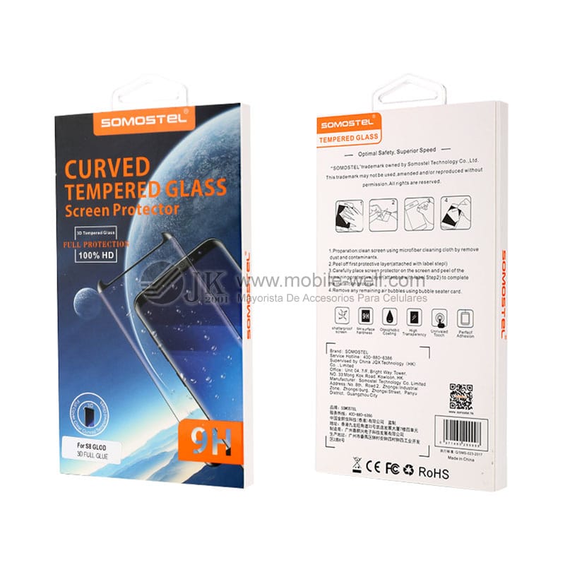 Ultra clear 3D glass with full glue for Samsung series 16 5 3