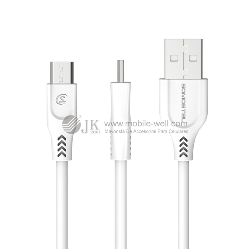 Wholesale 3.1A USB fast loading data cable in TPE compatible for tablets 19 白色数据线主图7