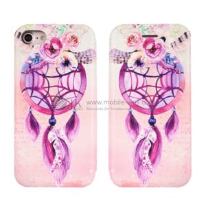 Wholesale glossy oil TPU flip cover case with 360 degree protect