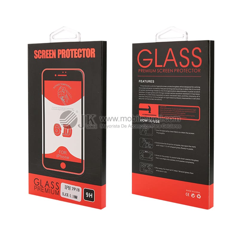 Ultra thin 6D tempered glass with full glue for 7P/8P 23 6 9