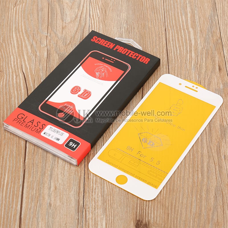 Ultra thin 6D tempered glass with full glue for 7P/8P 24 7 5