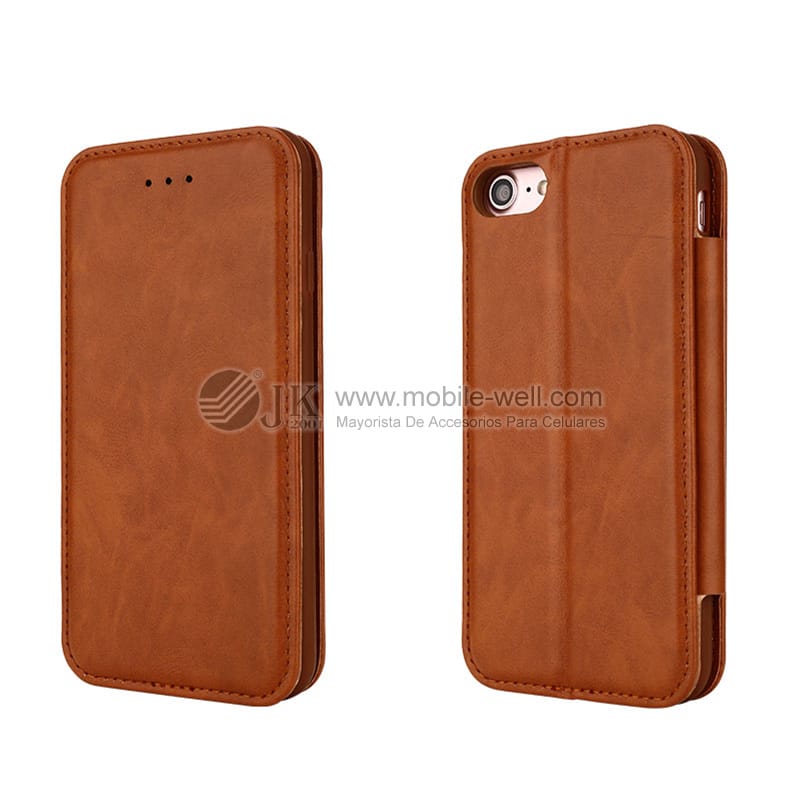 Wholesale solid color leather case with foldable shelf 1 Wholesale solid color leather case with foldable shelf