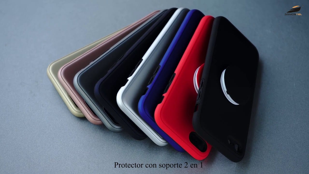 Protector con soporte 2 en 1