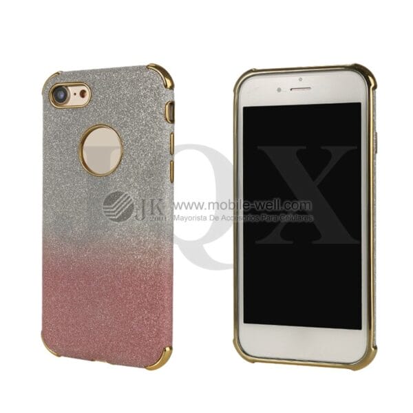 Shockproof electroplating glitter TPU phone protector for iphone 6/6 plus