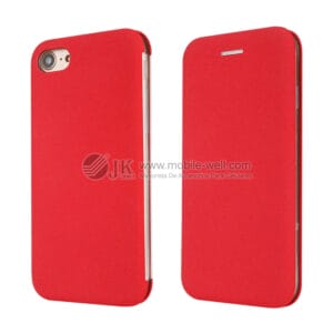 Flip cover with 360 degree cover in fluff painting for Iphone8