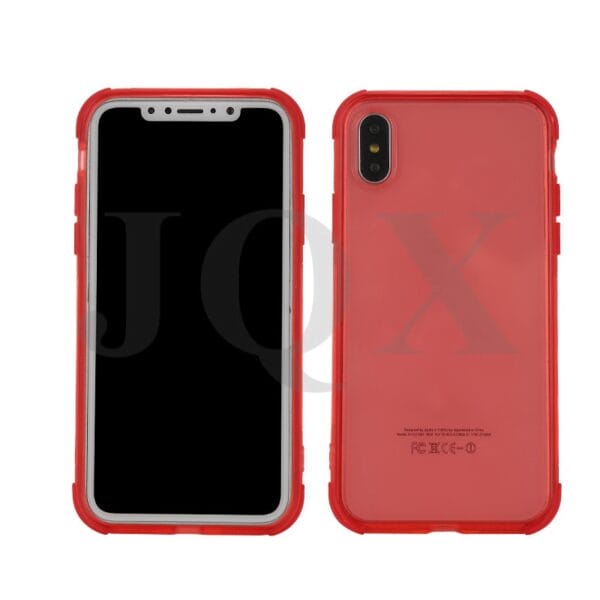 For Iphone X/XR/XS Max case crystal anti-impact TPU+Silicon bumper case