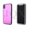 Luxury flexible TPU+electroplated metal panel phone case for LG/Moto 9 05 35