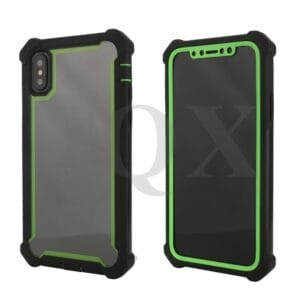 Anti-drop TPU + PC case with 360 ° military bumper