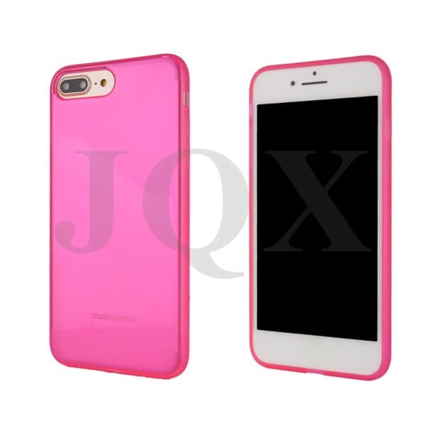 Full cover soft TPU case in transparent color